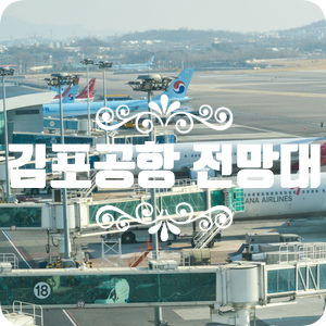 주말 아이들과 가볼만한곳 김포공항 전망대