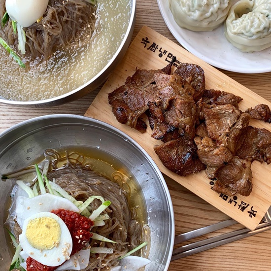  익산 육쌈냉면 더운 날씨 점심으루 딱