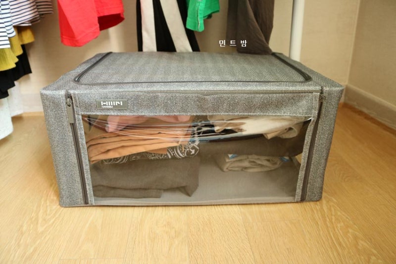 한샘 에브리 칸칸 리빙박스로 옷 정리