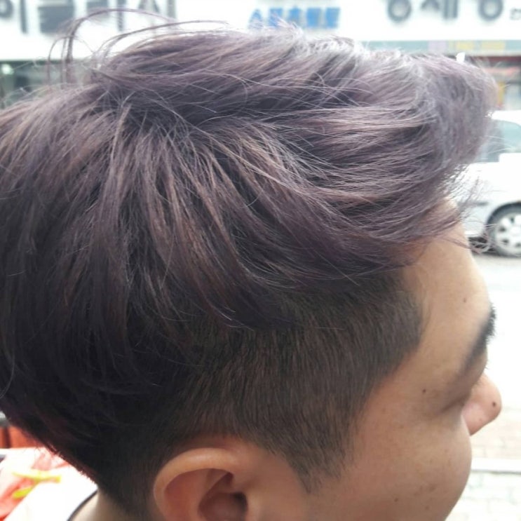  애쉬핑크퍼플염색(수호원장)