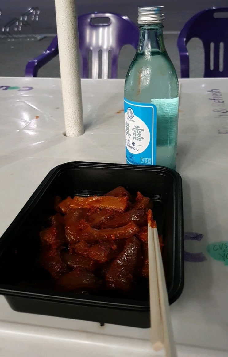 편의점 혼술 메뉴 CU 매운불껍데기 진로이즈백. 먹으면서 쓰는 음주 포스팅ㅋㅋ 편의점 혼술 메뉴 CU 매운불껍데기 진로이즈백. 먹으면서 쓰는 음주 포스팅ㅋㅋ