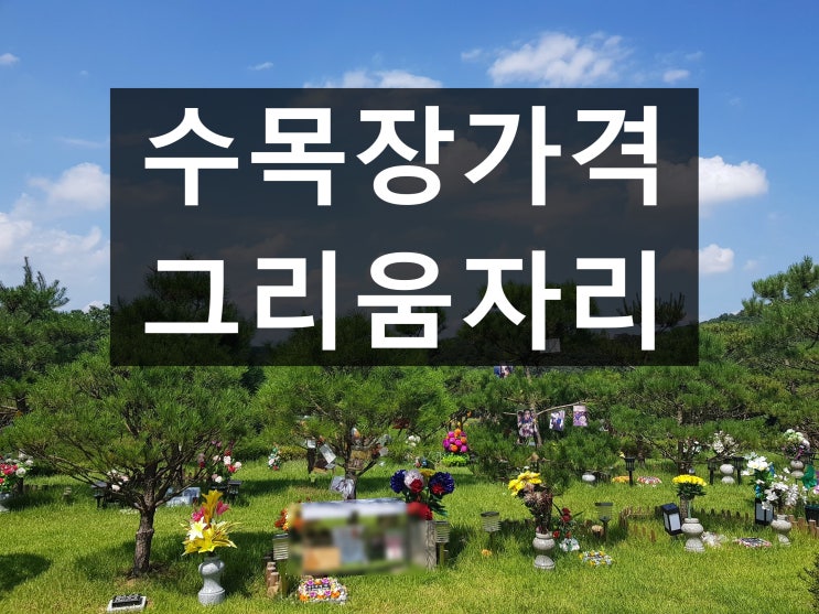  수목장가격 추천드리는 장소입니다.