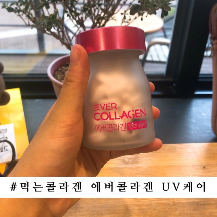  에버콜라겐 콩미니 이너뷰티 실천 중