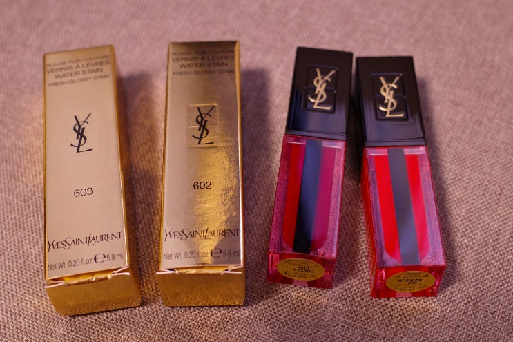  입생로랑 워터틴트 602호 603호 615호 #YSL #워터스테인 # 602 #603 #615