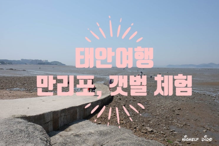 태안 만리포 해수욕장 & 갯벌 체험_ 아이와 함께