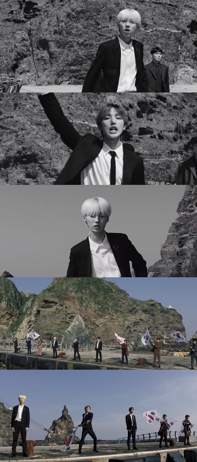 [대한민국 만세] 3인조 그룹 몬트, '아이돌 최초' 독도에서 뮤직비디오 촬영!