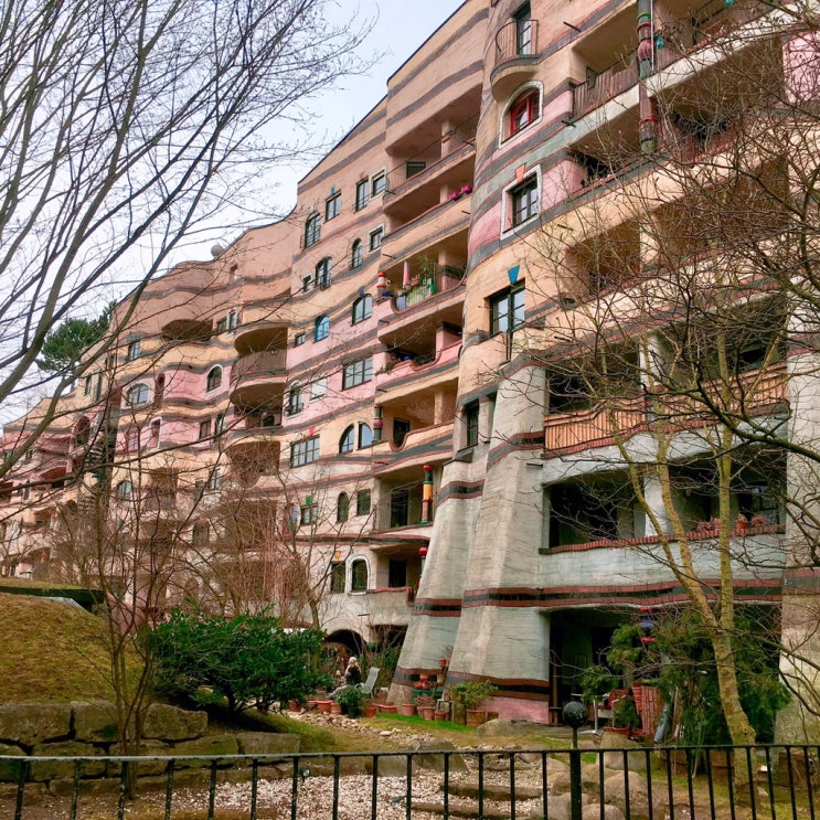  [독일 여행] 다름슈타트 훈데르트바서 Hundertwasser 하우스 : 발트슈피랄레 Waldspirale