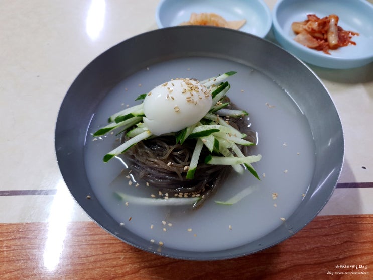  부평시장역 맛집 - 부평막국수 (#1~2) : 생활의달인 백령도 냉면