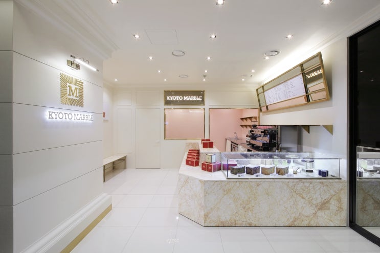 삼성동 현대백화점 베이커리 카페 인테리어 디자인 l KYOTO MABLE BAKERY CAFE ㅣ 위룩디자인