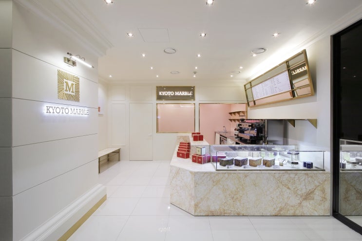  삼성동 현대백화점 베이커리 카페 인테리어 디자인 l KYOTO MABLE BAKERY CAFE ㅣ 위룩디자인