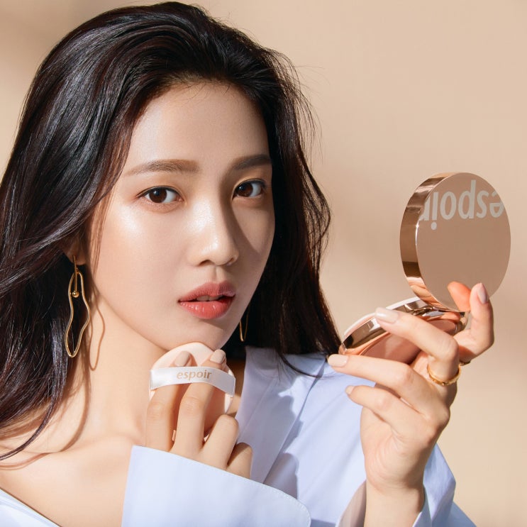  레드벨벳 조이 화보 메이크업 :: 에스쁘아 비 글로우 쿠션! 촉촉한 쿠션으로 유명해