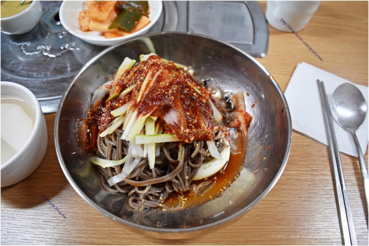 약수역 춘천막국수 - 식객 허영만의 백반기행 이북식 찜닭(약수동), 막국수(메밀국수)