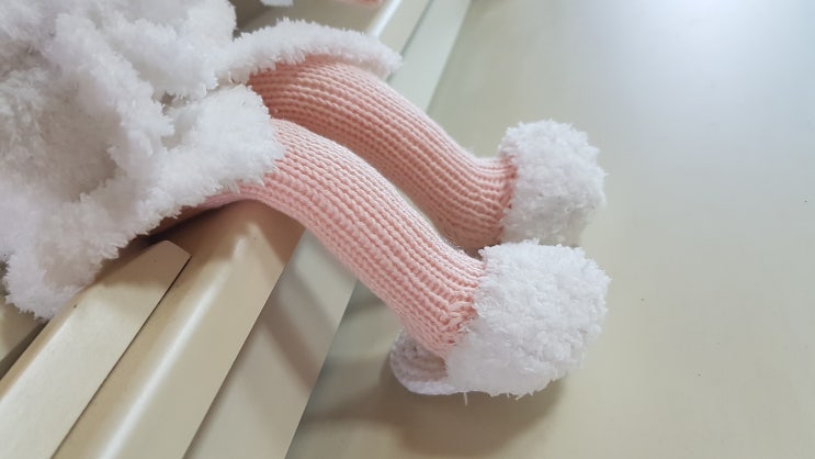  인형으로 소품만들기... "휴지걸이"도 예쁘게...
