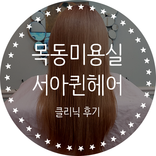  목동사거리미용실 서아퀸헤어에서 천연제품 클리닉 받은후기