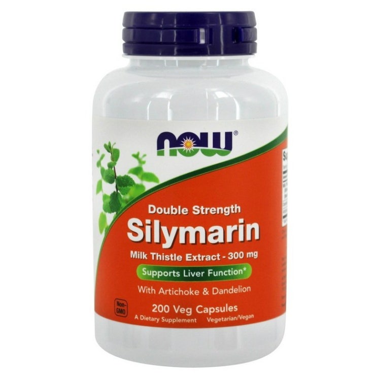  나우푸드 Now Foods 실리마린 밀크 시슬 추출물 300mg 베지 캡슐