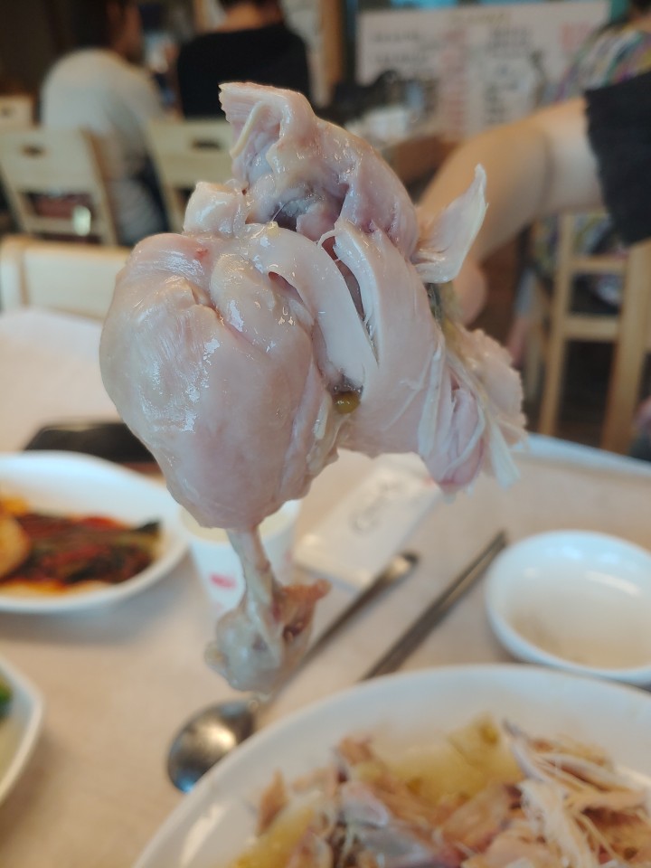  왕송호수 맛집 이대가장수촌에서 누룽지닭백숙으로 몸보신