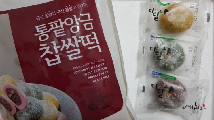  농협몰 6차산업관 정남농협 디딜향 냉동떡 3종세트!!