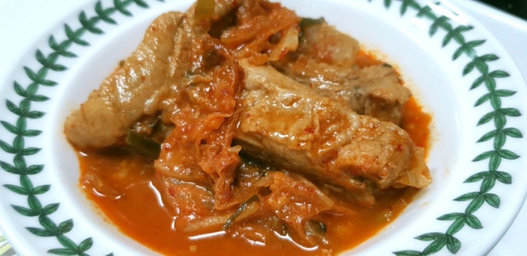  밥도둑 등갈비김치찜 만들기