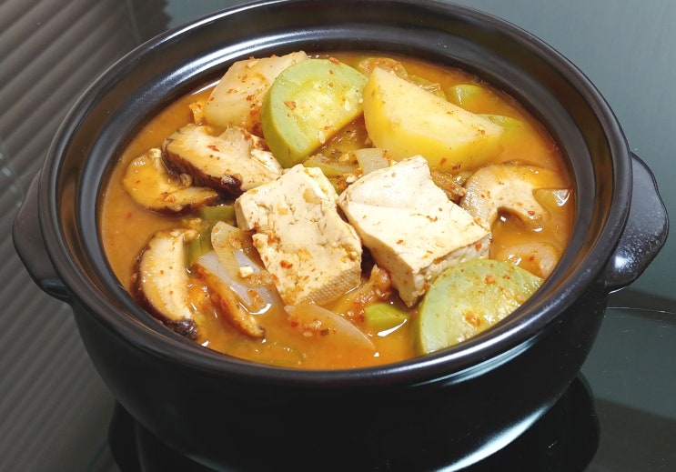  된장찌개 쉽고 맛있게 끓이는 법! 육수없이 만드는 간단레시피