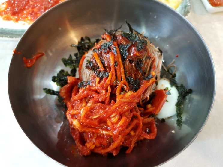  성내동 맛집 - 막국수 전문점 화진포막국수