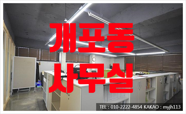  강남구에 이런 저렴한 사무실이?? 개포동 사무실 임대