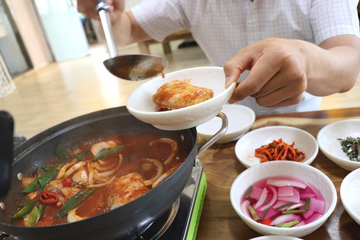  태안 시내 맛집 태안읍 어멍다찜 서산에서 먹기 힘든 갈치조림