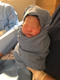  자연분만 출산후기(4.09kg) 드디어 방글이가 세상에 나왔어요!