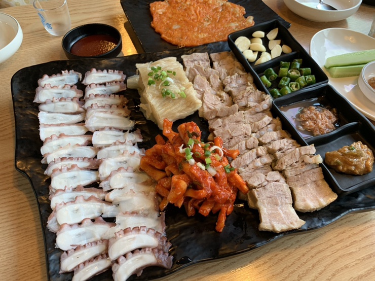  야탑술집, 여수돌문어상회 문어숙회, 코다리 맛집!