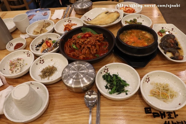  잠실역맛집 매화쌈밥 롯데잠실점 다녀왔지요