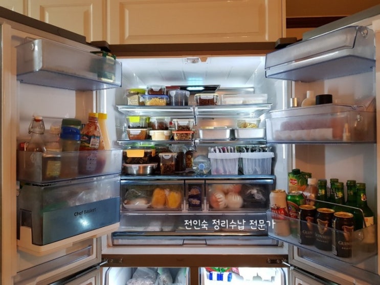  냉장고 정리방법 2탄, 냉장실 정리정돈 꿀팁