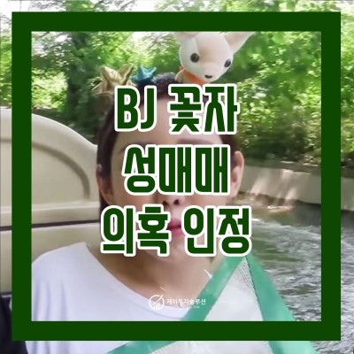  [자투리 뉴스] BJ 꽃자 성매매 의혹 인정