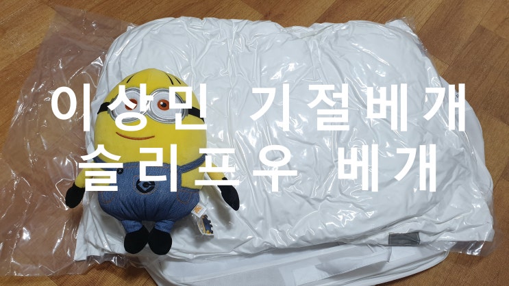  이상민 기절베개 & 슬리프우베개 신의한수
