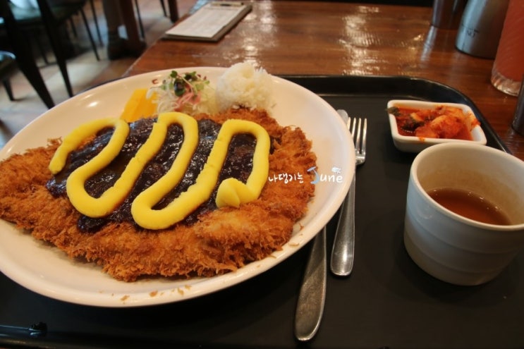 의정부 장암동 맛집 돈까스클럽 매콤 돈가스 반반 피자