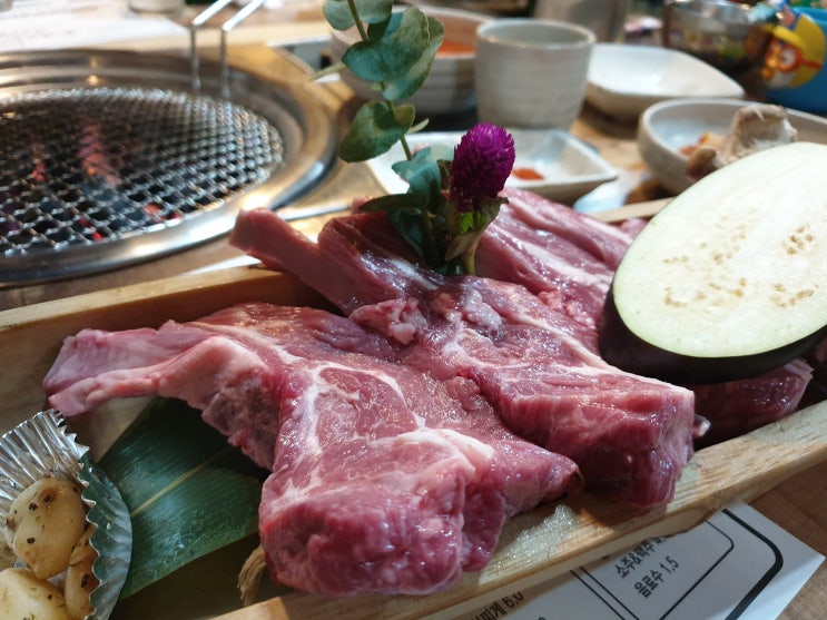 구미양고기 : 정용진 맛집리스트에서 인정한 송정동 윤쉐프의 고기집 양갈비 처음 먹어봤어용!!