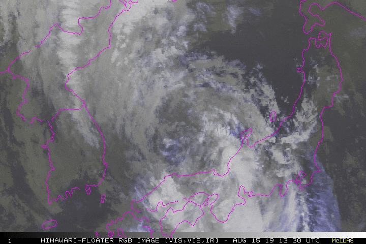  북서 태평양 : 열대폭풍 크로사 (Tropical Storm Krosa) #12