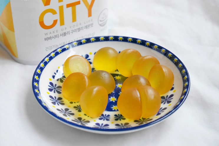  강민경 비바시티 젤리, 비타민C 함유 건강기능식품 샀어요