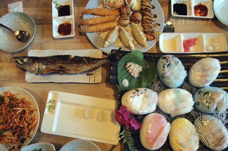  울산 남구 삼산동에서 모듬회가 코스요리로? 해뜨는포차 횟집