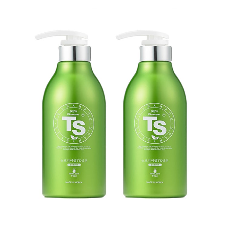  티에스샴푸 뉴 프리미엄 TS샴푸 500g x 2개, 500ml
