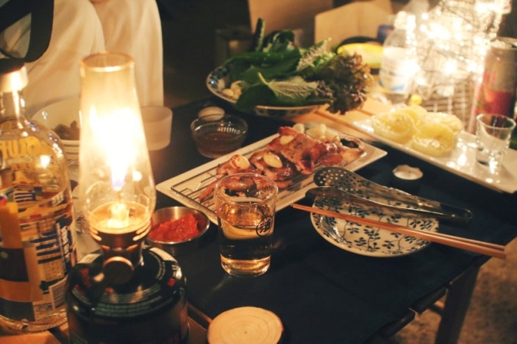  대구근교캠핑장추천:) 캠핑클럽촬영지보다 더 아름다운 "개금불 어뮤니티" 감성캠핑용품