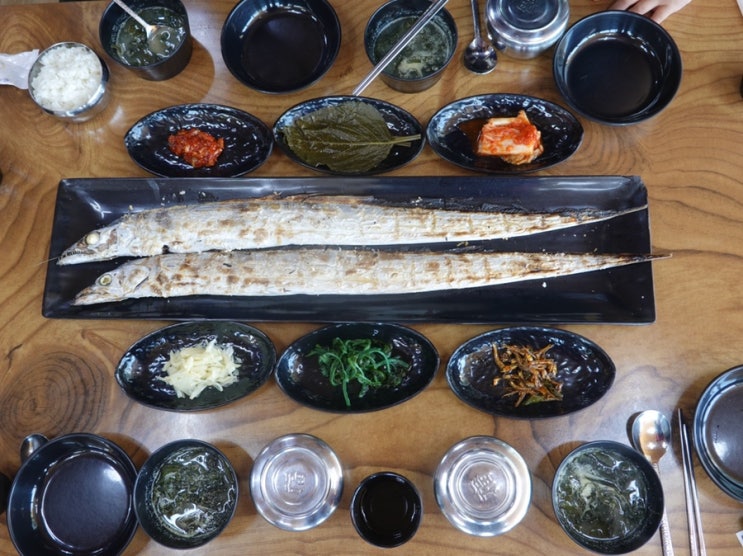  제주도 애월해안도로 맛집 통갈치구이 짱!