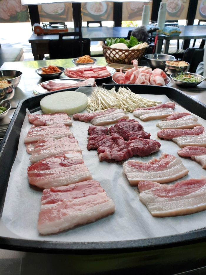  중화산동맛집 옥자네 생고기 전주무한리필 이정도는 돼야지~
