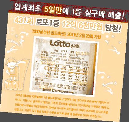  로또 추첨시간  차분하게
