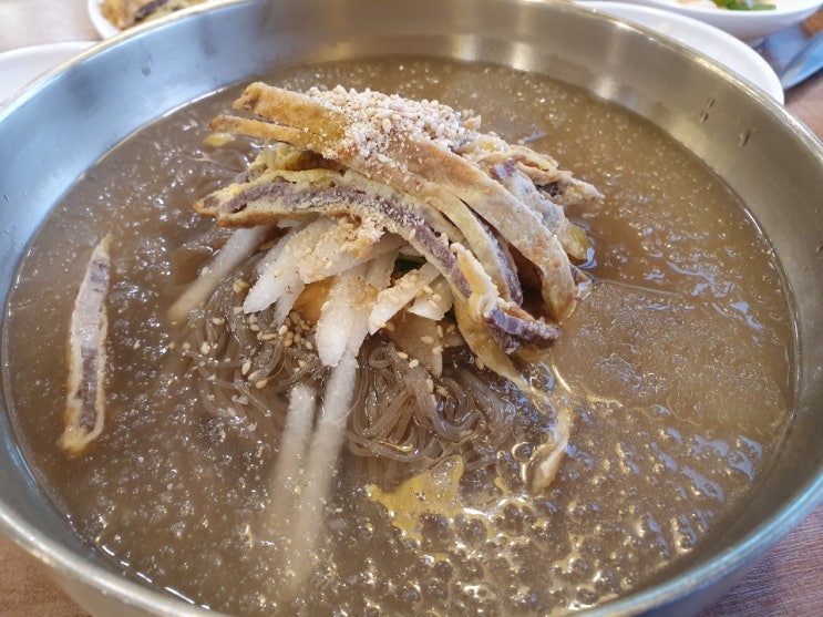 천안냉면맛집 진진옥, 육전에 반했다.