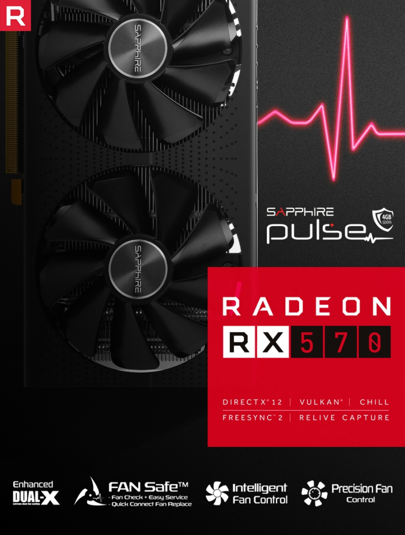 가성비 배그 그래픽카드 추천! 이엠텍 사파이어 라데온 RX570 펄스!! : 네이버 블로그