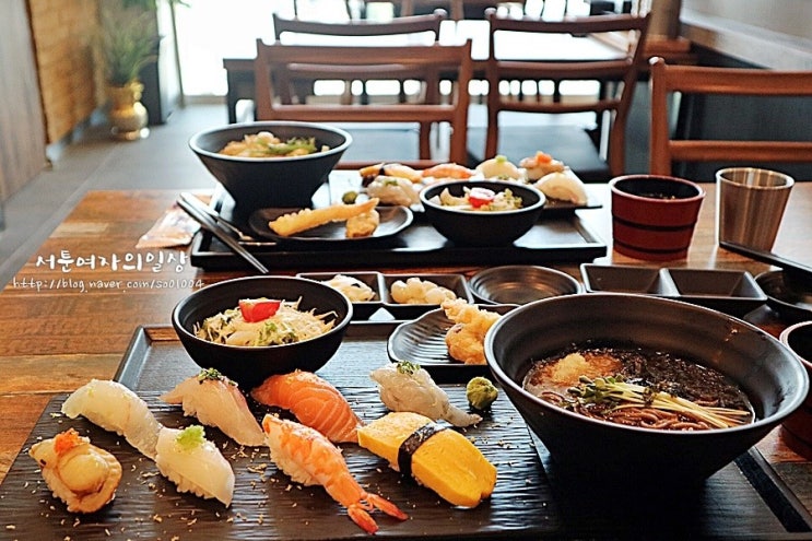  노원 롯데백화점 맛집 초밥이 맛있는 스시덴고쿠 노원점