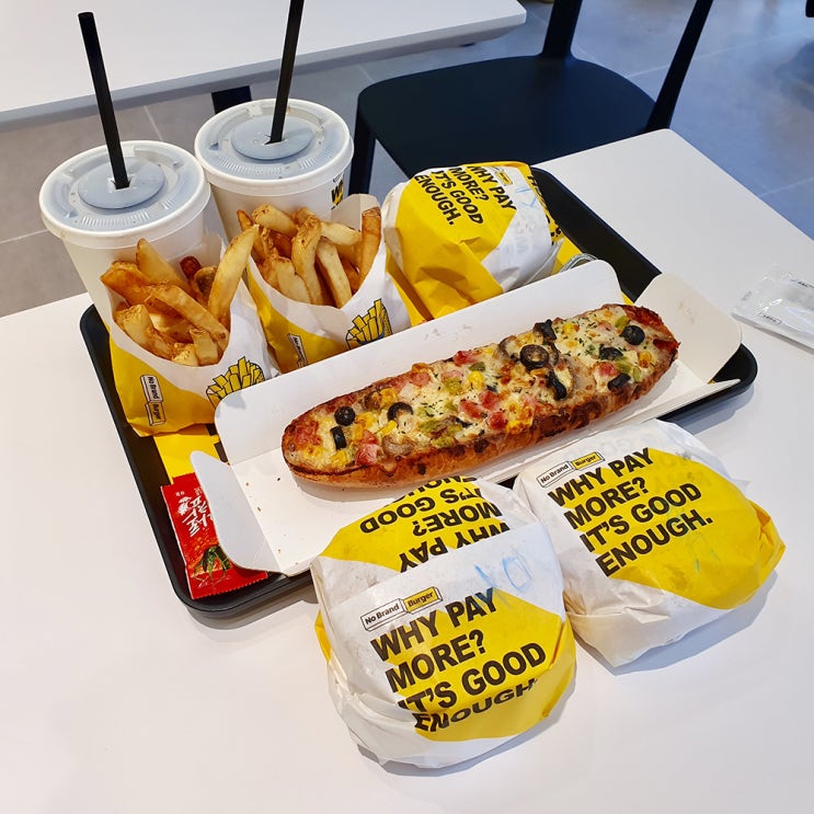  노브랜드버거 홍대 신규런칭 후기! 그리고 브랜드디자인 :)