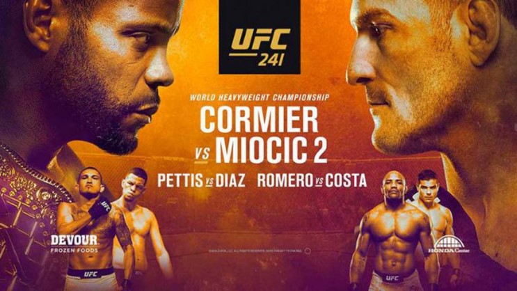 UFC241- 다니엘 코미어와 복수의 칼을 가는 스티페 미오치치
