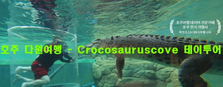  [호주 다윈 여행] 다윈 데이투어-Crocosaurus Cove/크로커사우르스 코브