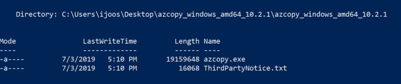 Azure Storage AZCopy 튜토리얼 : 네이버 블로그