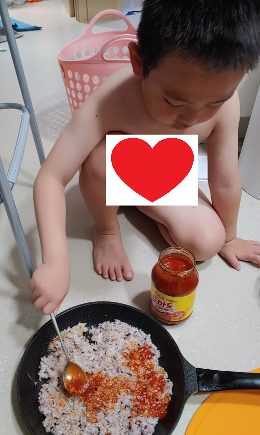  밥 피자 만들기 / 맛있게 먹기!!